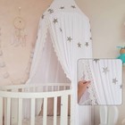 Bed Canopy For Girls And Kids Hanging Mosquito Net For Baby Crib Nook Castle    