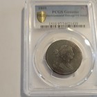 1805 Draped Bust Large Cent Pcgs Genuine Environmental Damage Vf Detail Copper