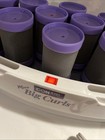 Conair More Big Curls Purple Velvet Hot Rollers W clips Model Chv12p Tested  Euc