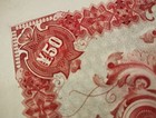 China 1933 Chinese South Manchuria Railway 50 Yuan Bond Loan Share Stock Rare