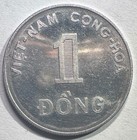 1971 Vietnam 1 Dong  Fao Aluminium Unc bu