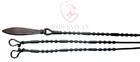 Black Romal Reins Handmade  10 Plaits Romel Reins  55  Romel Reins Soft Leather 