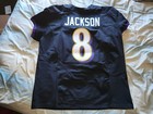 Lamar Jackson  8 Ravens Black Nike Vapor Elite Football Jersey Sz 52 New