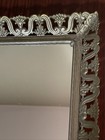 Vtg Hollywood Regency Mirror Vanity Perfume Tray Filigree Ornate