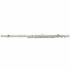 Yamaha Yfl 222 Silver Student Flute Offset G  Footjoint C With Hard Case   Bag