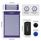 Tomshoo Acupressure Mat And Pillow Massage Set With Bag For Relaxation S6i3