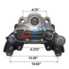 Right Hand Air Disk Brake Caliper W  carrier For Adb22x Brakes K149714  802984