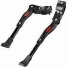 Adjustable Bicycle Kickstand Mountain Bike Kick Stand Bmx Mtb Side Stand Black