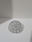 Vintage 19 Hole Clear  Glass Flower Frog Cottage Core