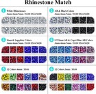 Hotfix Rhinestones Applicator Kit With 11000pcs Hot Fix Crystals 3mm 4mm 5mm  Be
