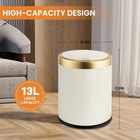 Motion Sensor Trash Can With Lid 3 5 Gallon