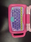 Leap Frog 2 In 1 Leaptop Touch Learning For Kids Pink 6009 - Tested  Working
