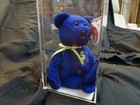 Ty Beanie Baby Billionaire 12 Bear  Signed By Ty  Authenticated Tbb Mwmt Mq