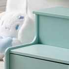 Kings Brand Furniture Toddler Step Stool For Kids With Storage  Glacier