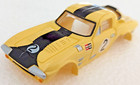 Corvette Grand Sport Yellow Jl Tjet Ho Slot Car Body For Aurora Autoworld Dash