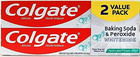 Baking Soda And Peroxide Whitening Toothpaste  Frosty Mint - 6 Ounce  twin Pack 