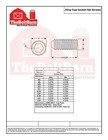 7 16 -14 Alloy Cup Point Allen Socket Set Screw Coarse Black Oxide  pick Size 
