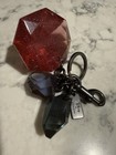 Rare Disney X Coach Snow White Dark Fairytale Gem Bag Charm Keychain 32537