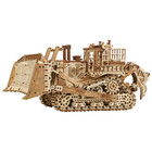 Wood Trick Terrain Titan Bulldozer Wooden 3d Mechanical Model Kit Puzzle Gift