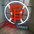 San Francisco Giants Coors Light Beer Authentic Neon Sign Rare New