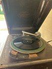 Antique Victor Vv-ix Table Top Victrola Mahogany Phonograph