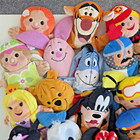Huge Lot Of 34 Melissa   Doug Hand Puppets Farm   Safari Animals  People  Disney