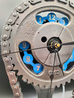 Motorized Ford 302 Gear Clock - Stainless Steel Timing Set Art From Mustang