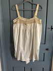 Antique 1900s Victorian Split Bottom 1 Pc Bloomers Teddy Pantaloons Silk Lace Tr