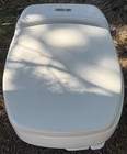 White Thetford Aqua Magic Aurora Ceramic High Profile Builtin Toilet Model 19229