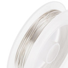 24 Gauge Copper Wire - Tarnish Resistant Silver Craft Jewelry Wire  98 Feet  Ben