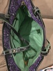 New Disney Dooney   Bourke Haunted Mansion Wallpaper Purple Tote Bag Large Purse