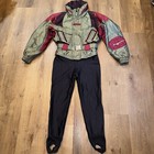 Spyder Ski Suit One Piece Snowsuit Snow Bib Leggings Apres 90s Vintage Womens 10