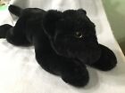 F a o  Schwarz Black Panther  Collectible Plush Stuffed Animal Black Cat  Gift