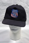 Union Pacific Railroad 844 Steam 3985 Rope Braid Snapback Baseball Hat Black