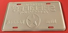Georgia Sheriffs Association Booster License Plate Life Member