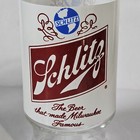 Vintage Schlitz The Beer That Made Milwaukee Famous 12oz Beer Glass 5 1 4  Tall