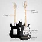 Full Size 39  Gst Electric Guitar With Amp case accessories Pack Beginner