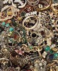 1 Pound  Of Unsorted Unsearched Jewelry Vintage Modern Wear Junk Treasure Hunt