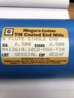 2-1 2    X 7-3 8    Loc X 11   oal Hs Roughing End Mill W tin Coat Usa  loc Stk 