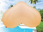 6 Big Boobie Balloons - Fun Gag Gift Adult Novelty Party Decoration - Beige