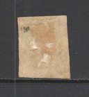 Great Britain Scott 1 Used Fine - 1840 1p Black Issue - Queen Victoria