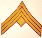 Pair Of Early 1900 s Usmc Marine Corps First Sergeant Chevrons