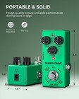 Lekato Super Drive Od-02 Mini Overdrive Guitar Pedal 2 Modes Super And Normal
