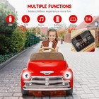 12v Kids Ride On Car Led Mp3 Battery Powered Licensed Chevrolet Electric Toy Red