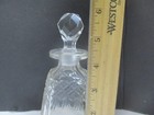 Vintage Glass Perfume Decanter Bottle Lot A