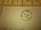 1941 Ceylon First Day Cover King George Vi Colombo Harbour Block 4 Maskeliya B