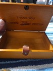 Vintage Estate Lot Dekalb Wooden Watch Box Aid Association Lutherans Pins Knife