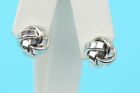 925 Sterling Silver Love Knot Stud Earring