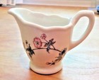 Syracuse China 12-b Vintage Small Scalloped Rim 4oz Floral Diner Creamer Euc