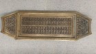 Antique Persian Middle Easteren Islamic Kings Characters Silver Plated Tray